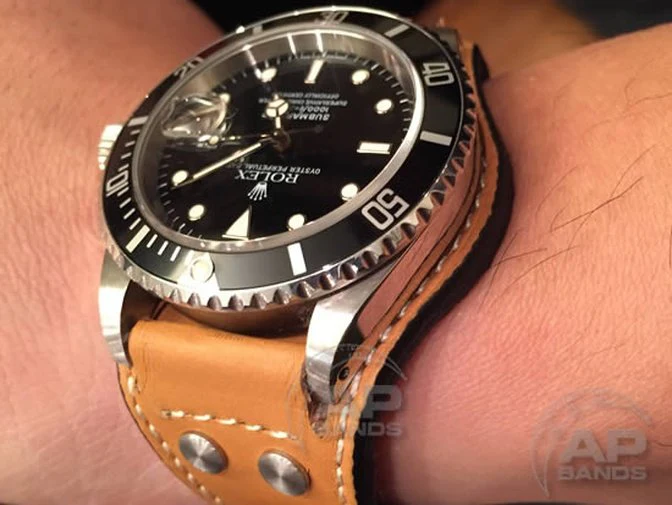 AP Bands Bund Style Strap For Rolex Watches, Tudor Watches, Any Watch with 20mm Lugs - Image 3
