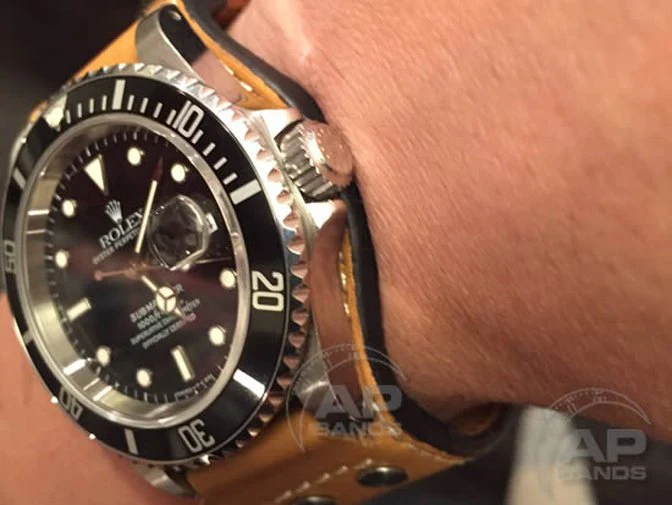 AP Bands Bund Style Strap For Rolex Watches, Tudor Watches, Any Watch with 20mm Lugs - Image 7