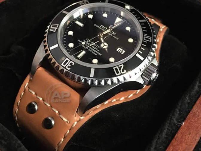 AP Bands Bund Style Strap For Rolex Watches, Tudor Watches, Any Watch with 20mm Lugs - Image 8