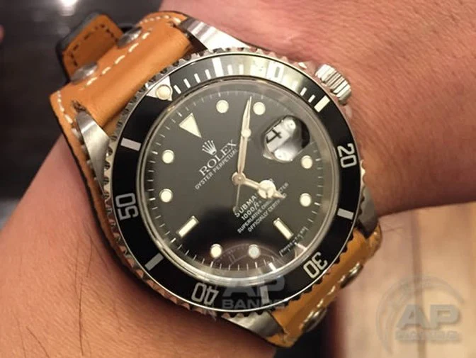 AP Bands Bund Style Strap For Rolex Watches, Tudor Watches, Any Watch with 22mm Lugs - Image 7