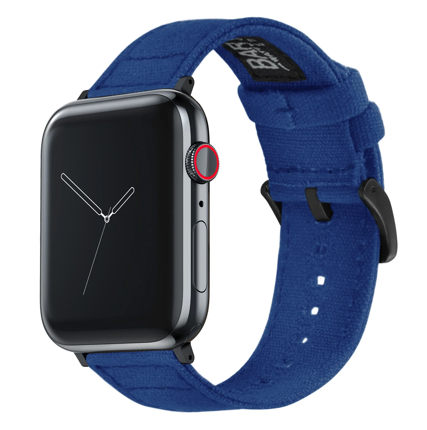 Apple Watch Royal Blue Canvas Watch Band - Image 4