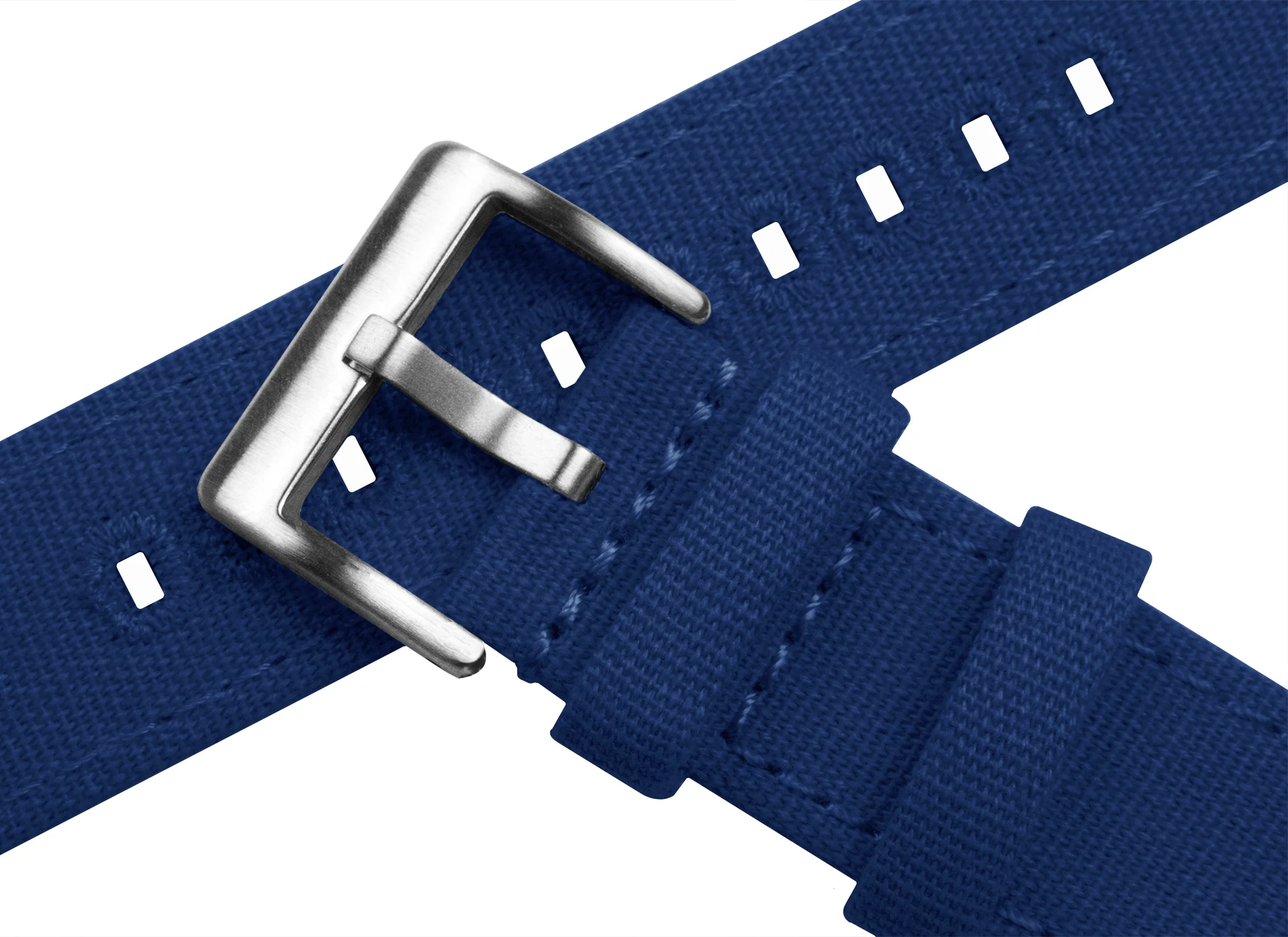 Apple Watch Royal Blue Canvas Watch Band - Image 7