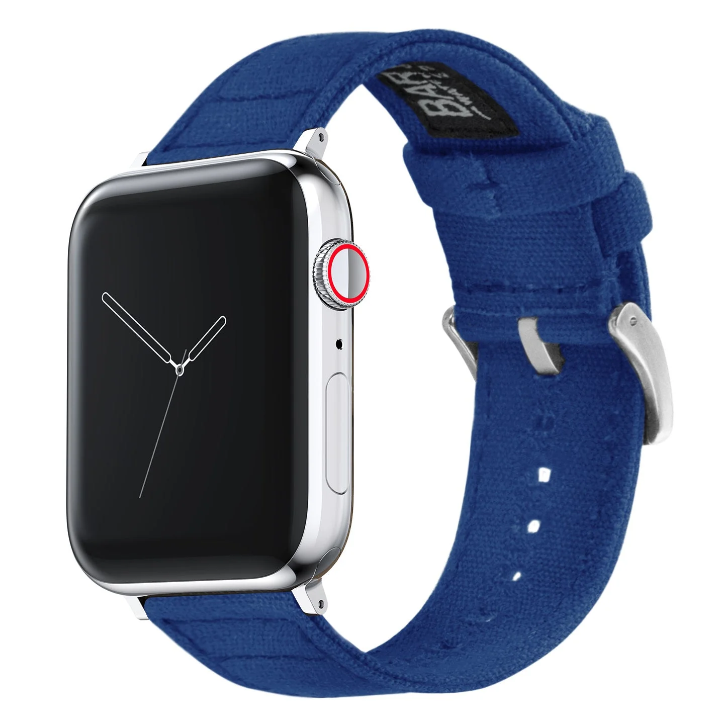 Apple Watch Small (38mm, 40mm, 41mm, 42mm) Royal Blue Canvas Watch Band