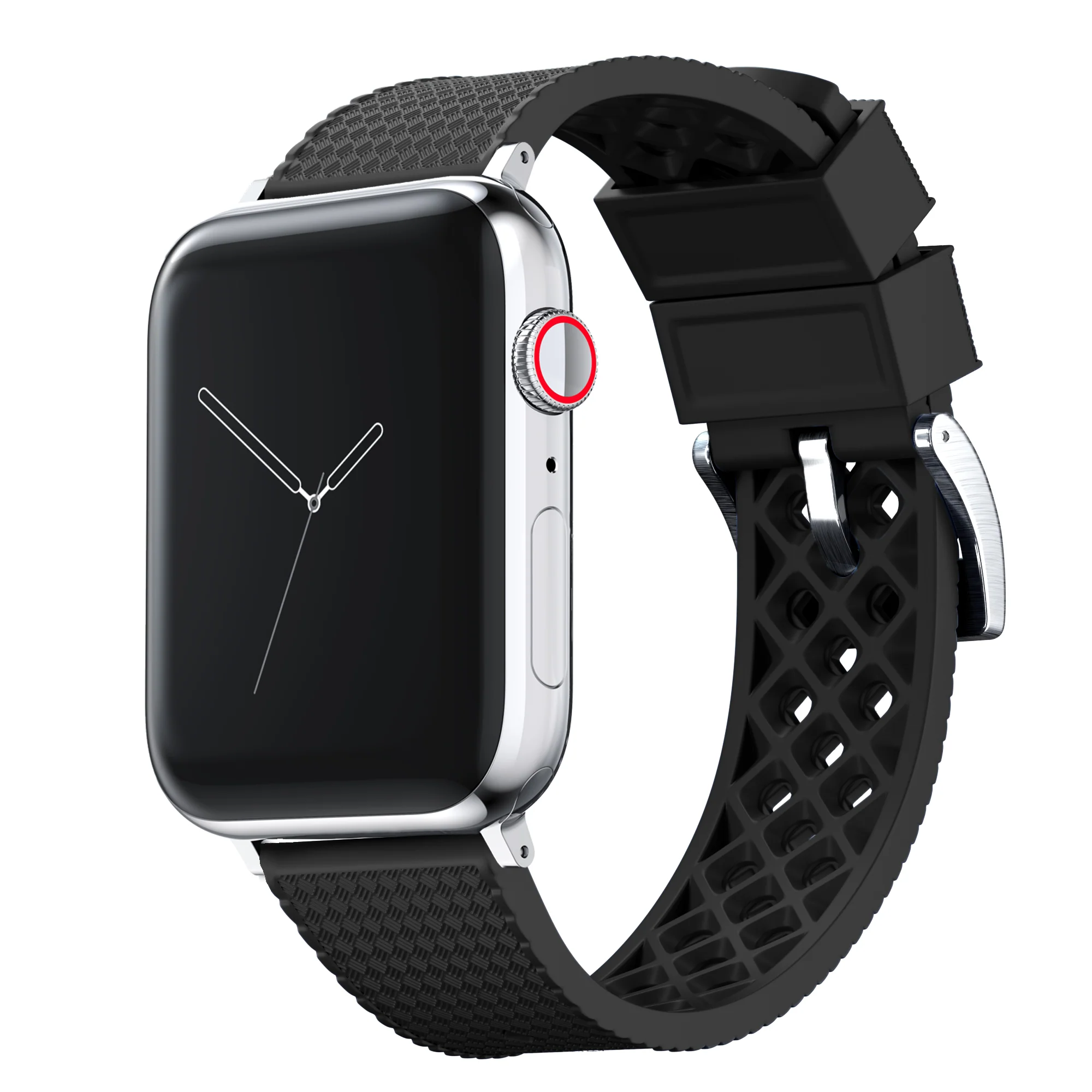 Apple Watch Tropical Style Black Watch Band