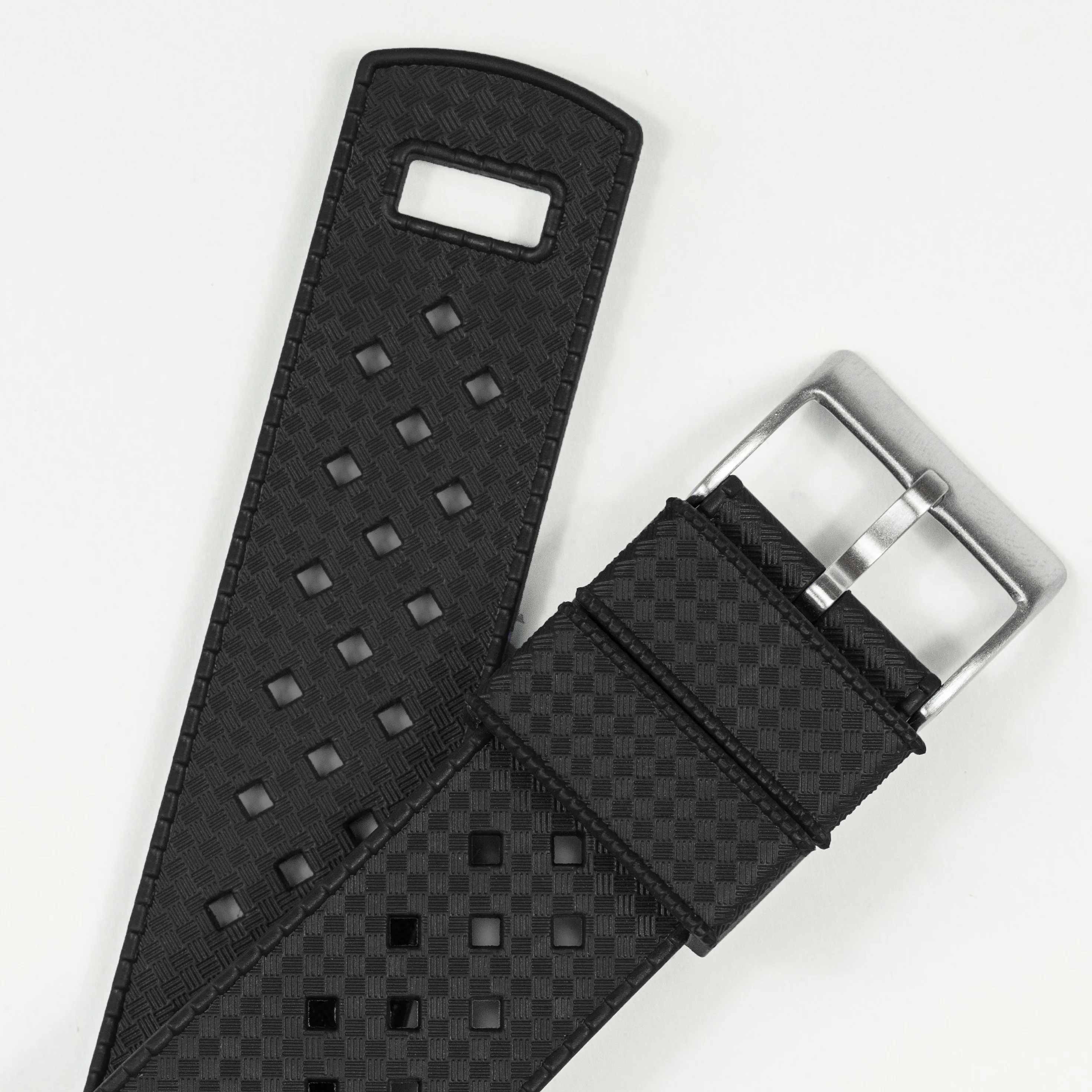 Apple Watch Tropical Style Black Watch Band - Image 8