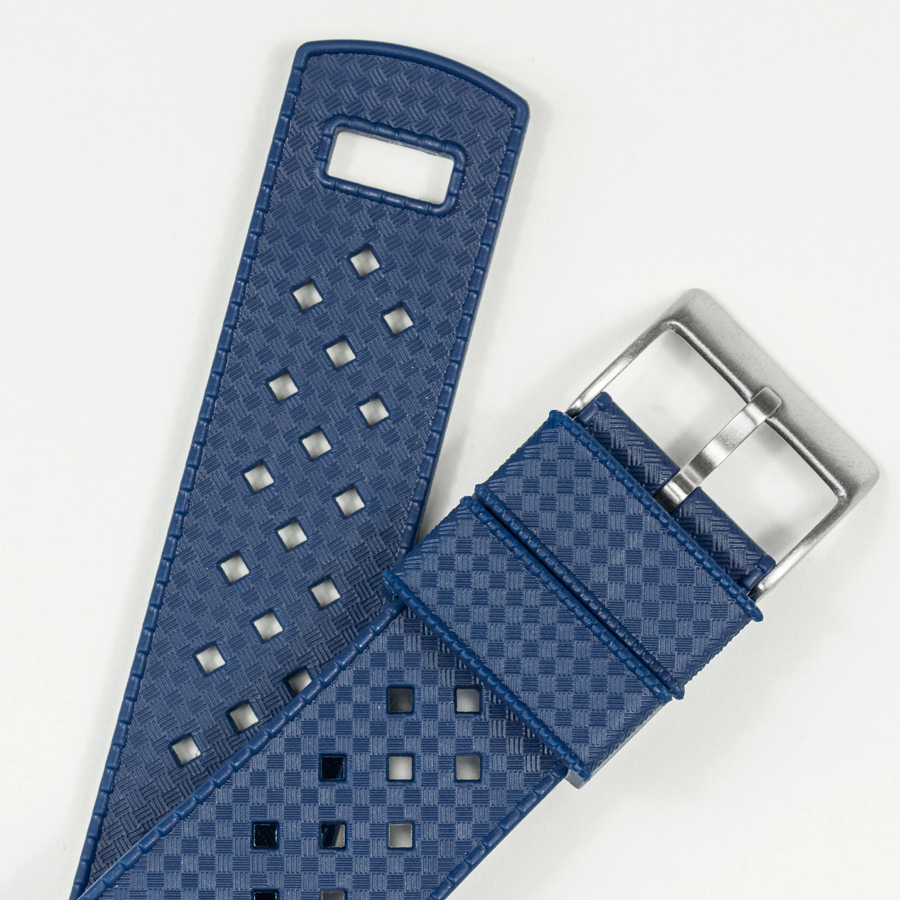 Apple Watch Tropical Style Navy Blue Watch Band - Image 6