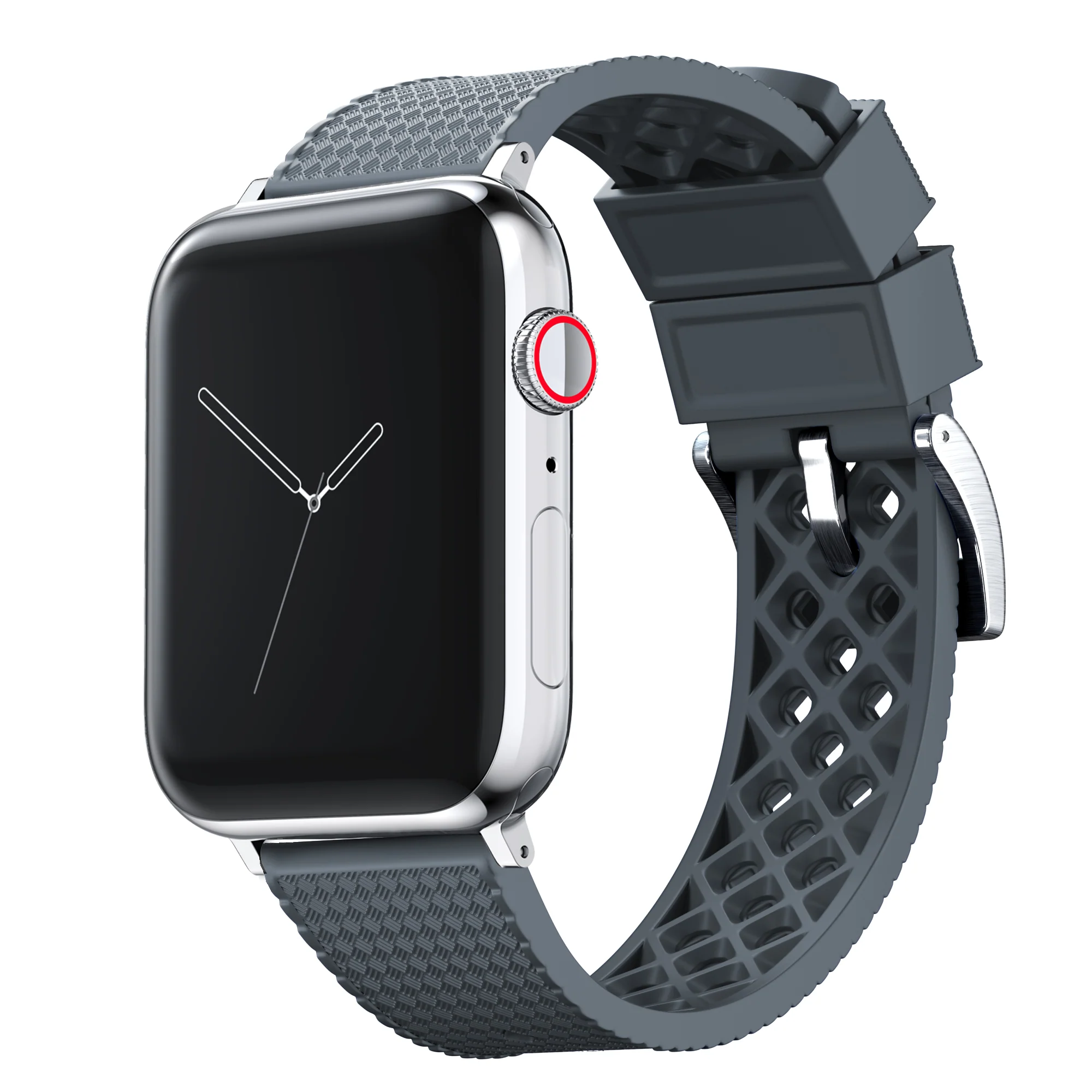 Apple Watch Tropical Style Smoke Grey Watch Band