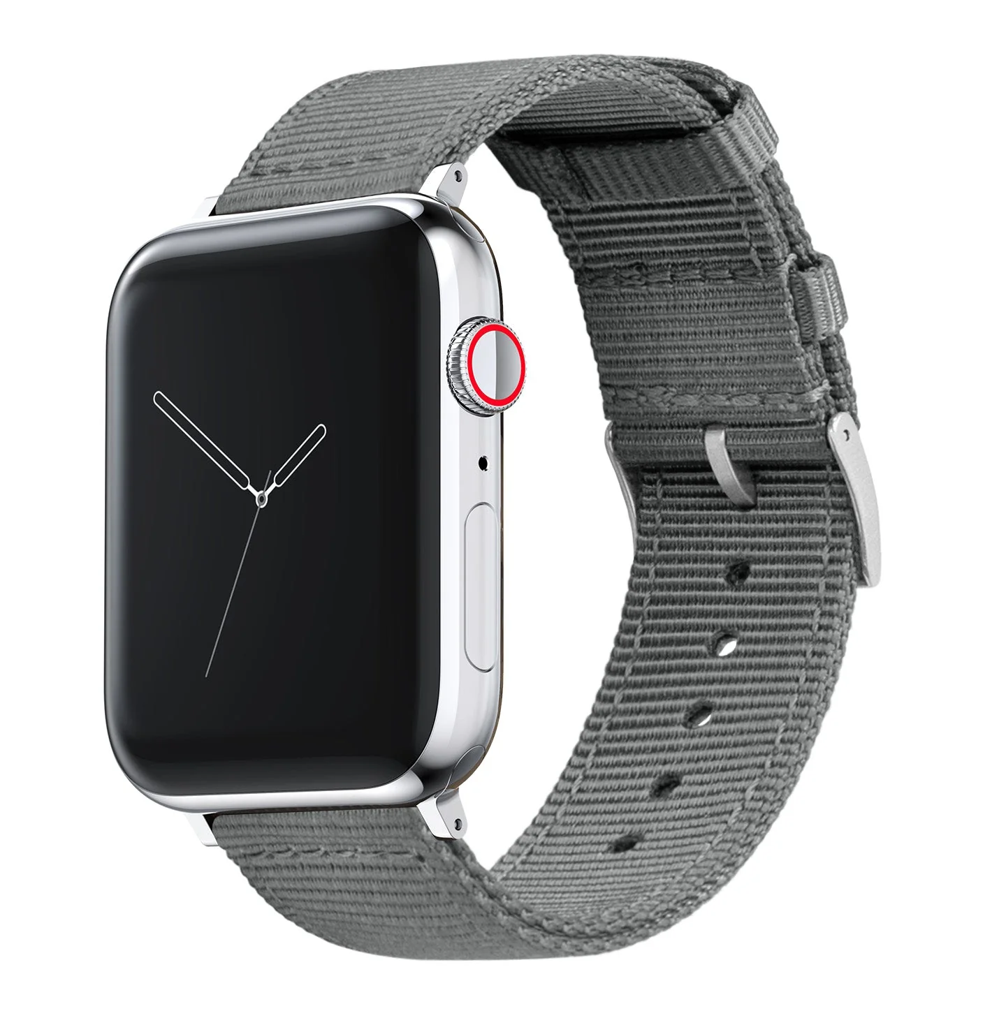 Apple Watch Two Piece NATO® style Smoke Grey Watch Band