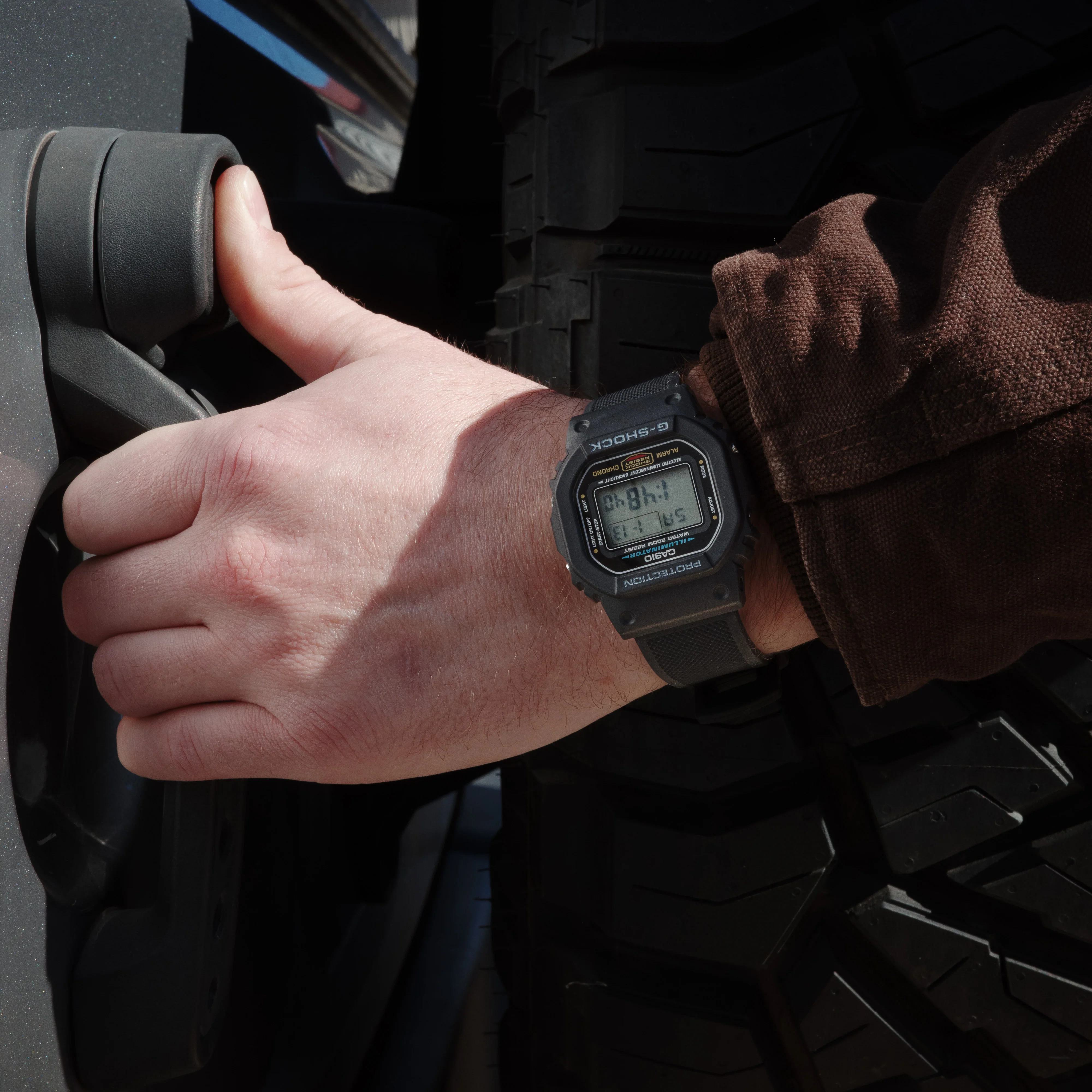 Black Elite Silicone Casio® G-Shock Watch Band - Image 4