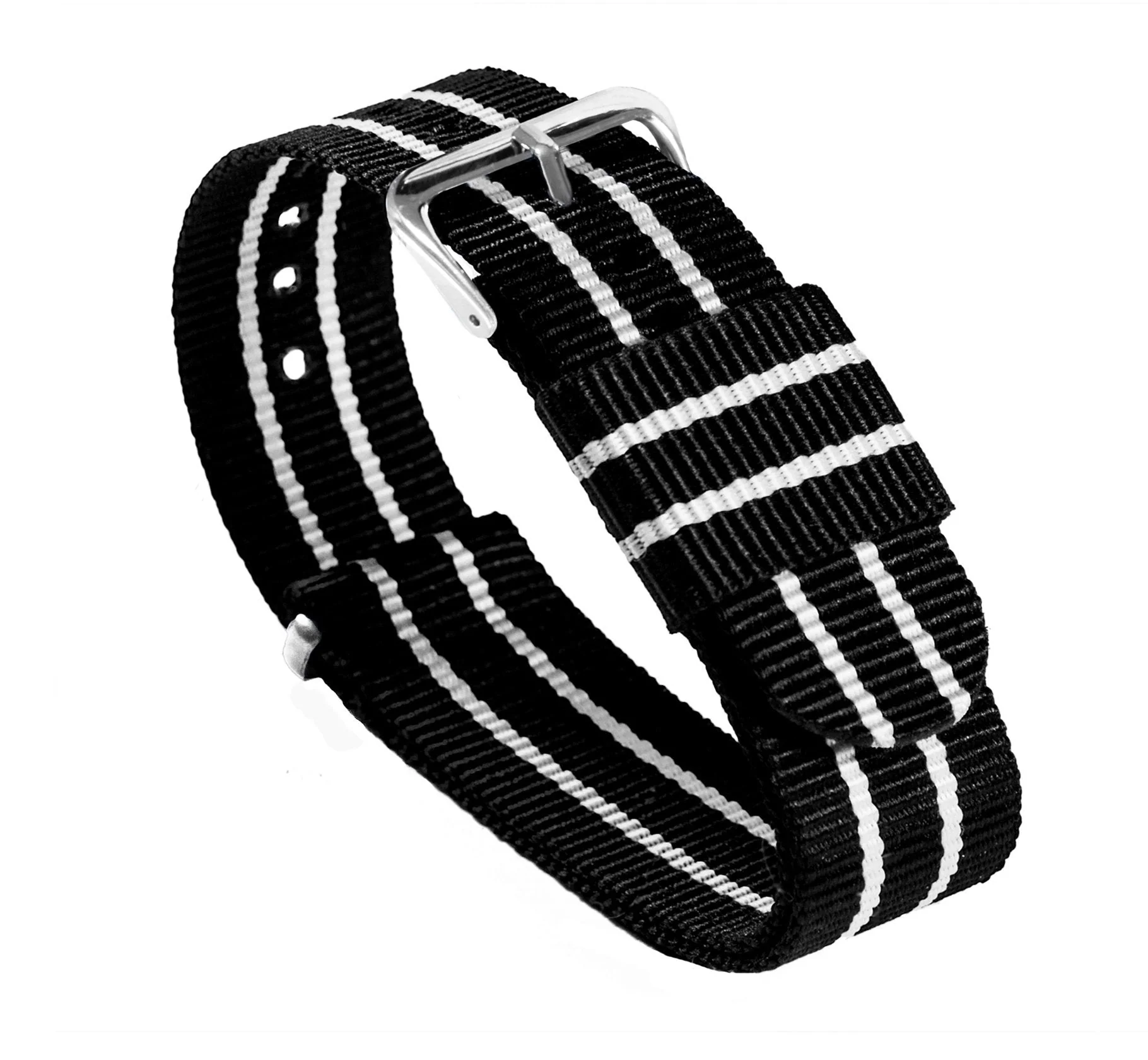 Black Ivory NATO® style 20mm Watch Band