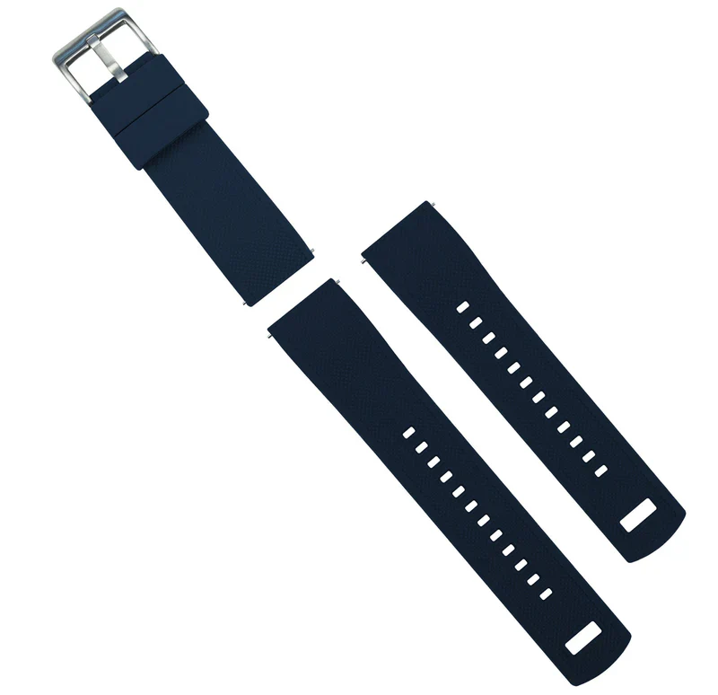 Descent™ G2 & G1 - Elite Silicone Navy Blue Watch Band - Image 2