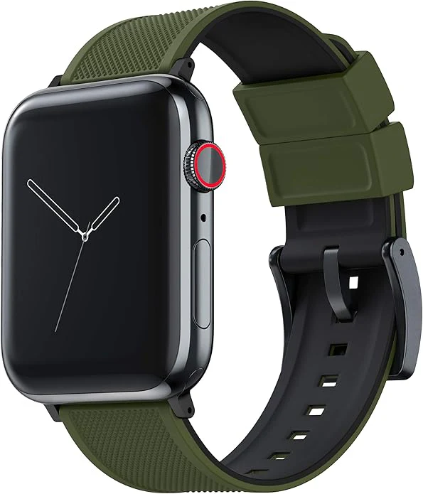 Elite Diver Army Green Apple Watch Strap Bundle | 3 Watch Bands - Image 8