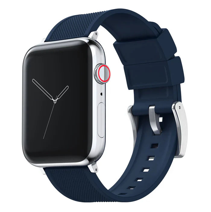 Elite Diver Navy Blue Apple Watch Strap Bundle | 2 Watch Bands - Image 5