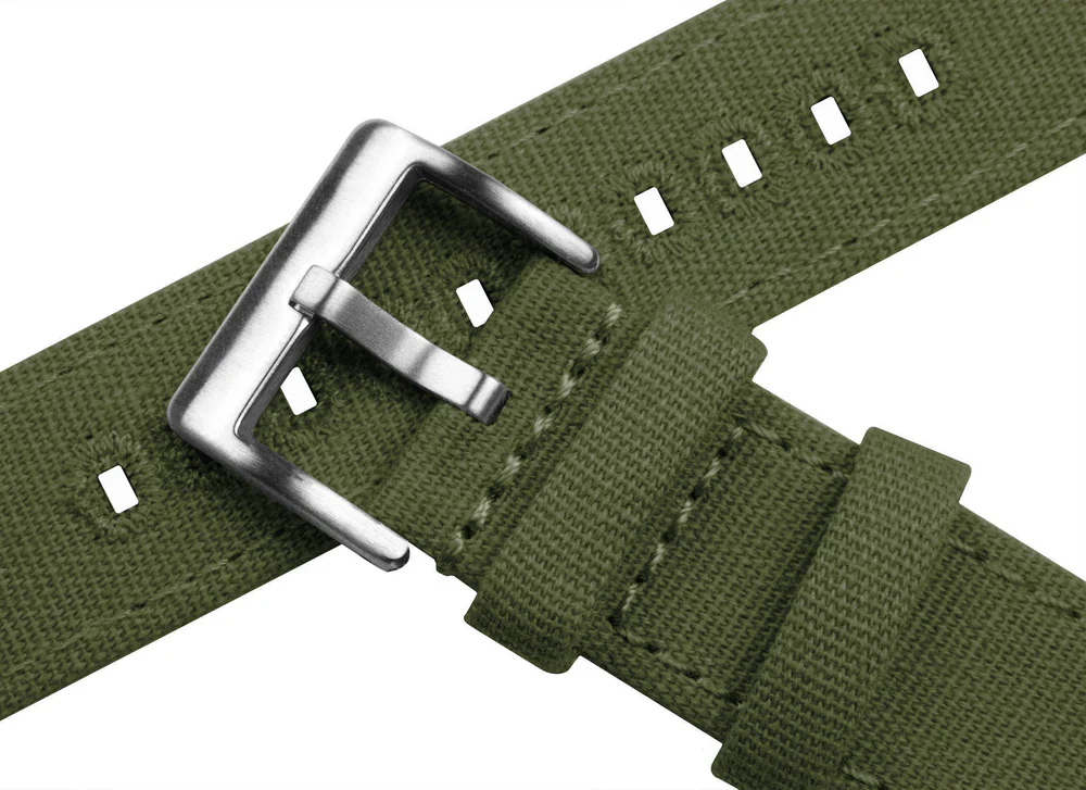 Garmin fēnix® 8 Canvas Army Green Watch Band - Image 5