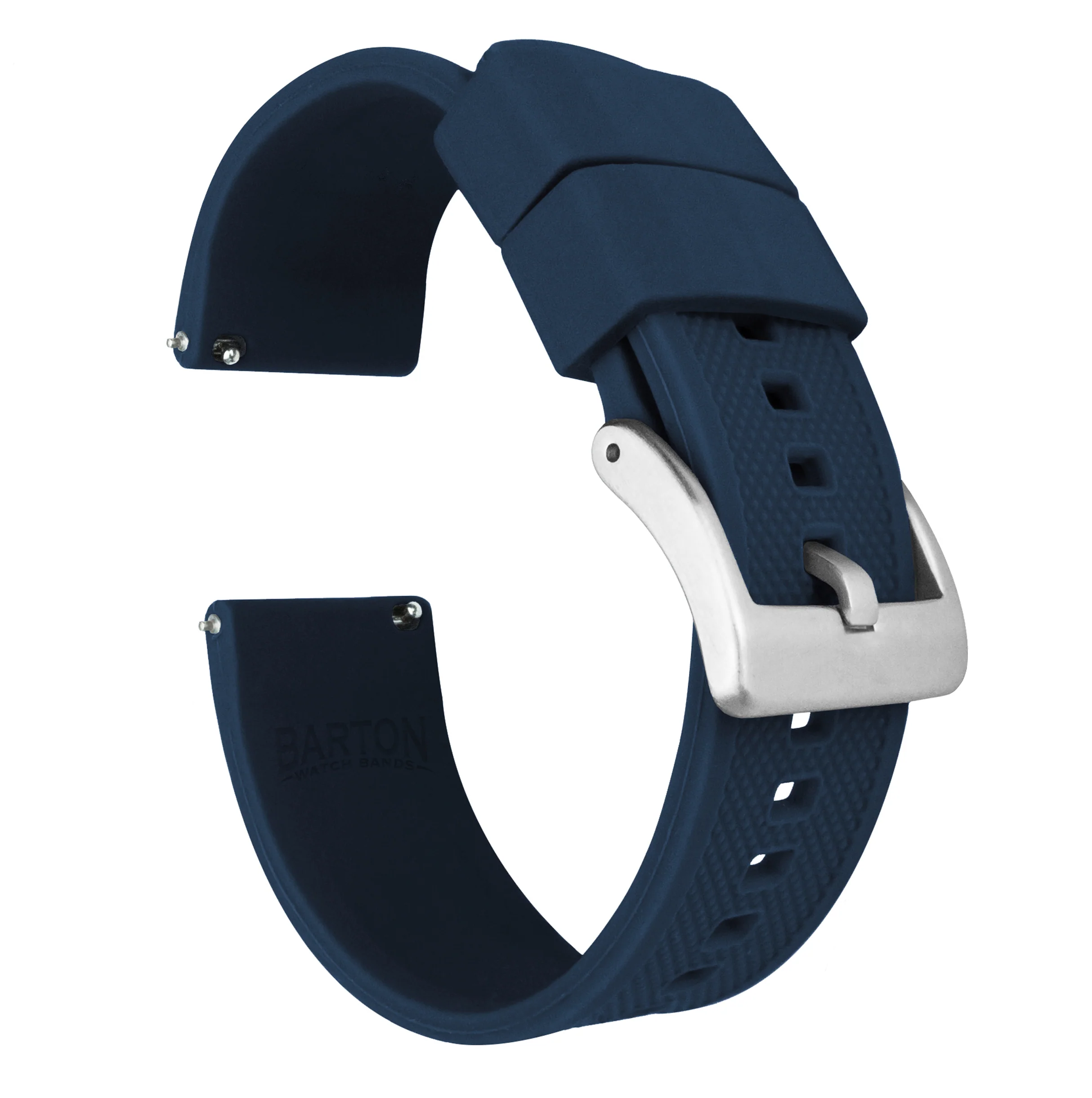 Garmin Instinct® 2, 3, E - Elite Silicone Navy Blue Watch Band