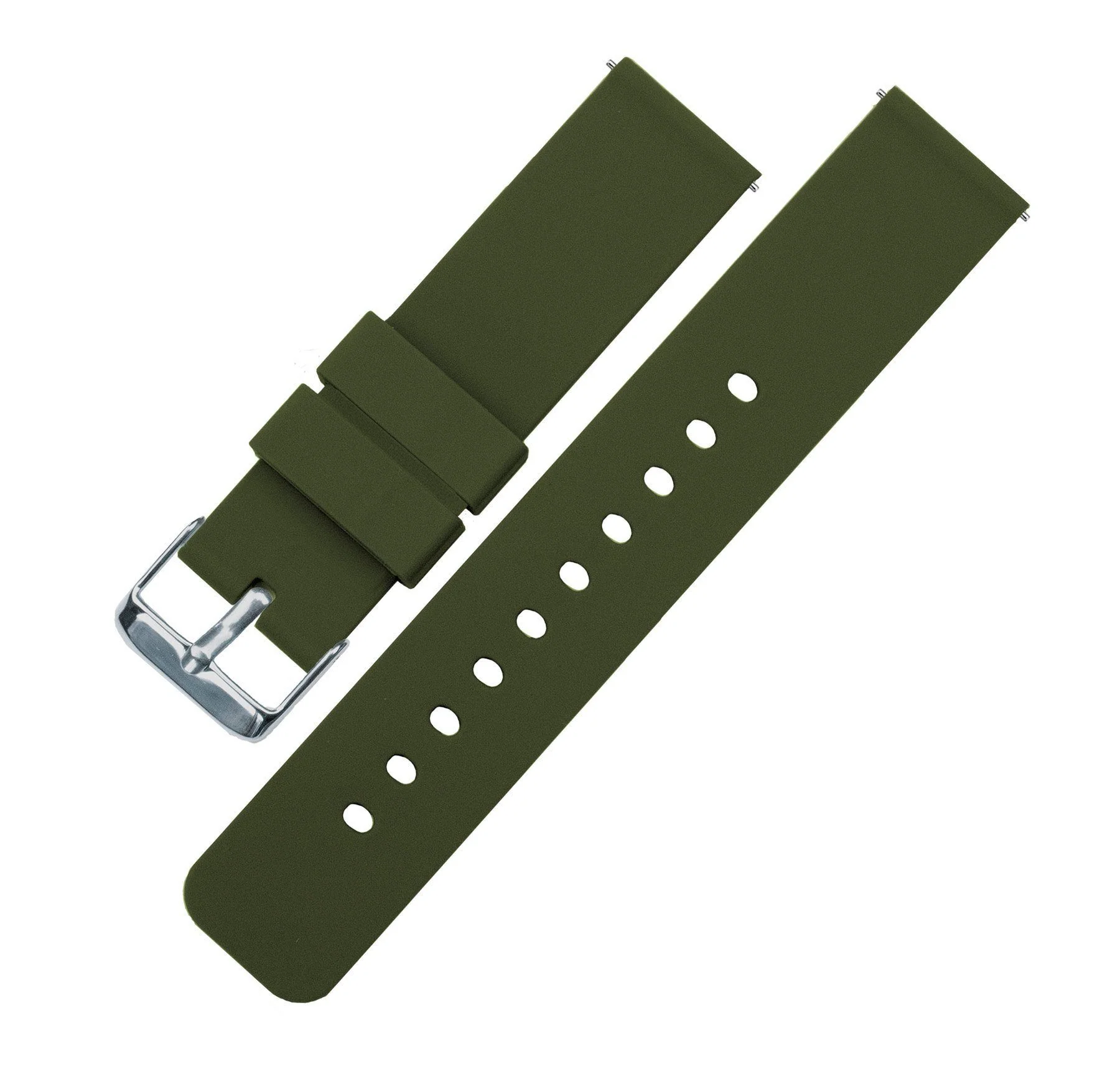 Gear Sport Army Green Silicone Watch Band - Image 3