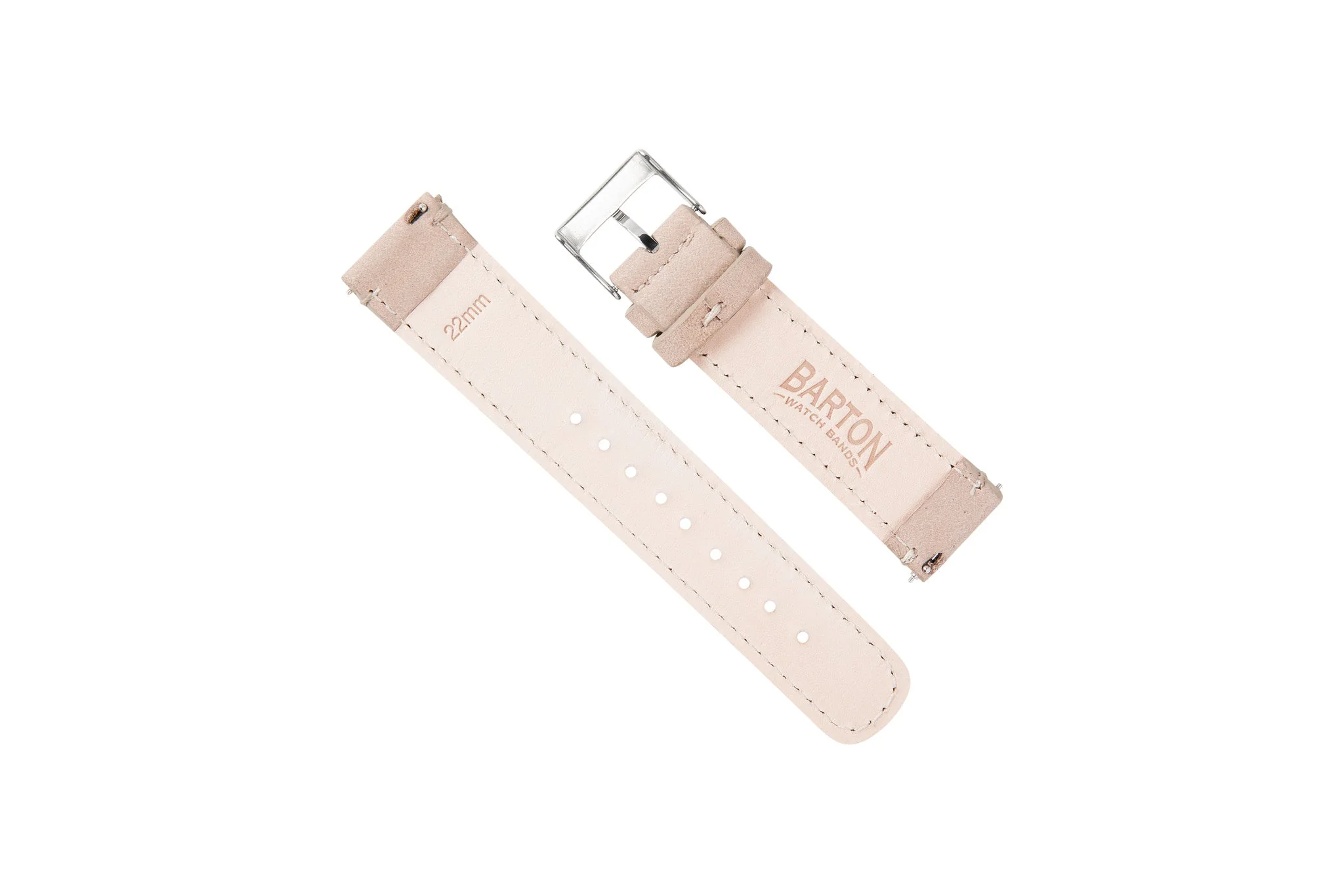 Genuine Nubuck Beige Leather Watch Band, Crafted in the USA - Tudor Black Bay 58 & Pro (20mm) - Image 3