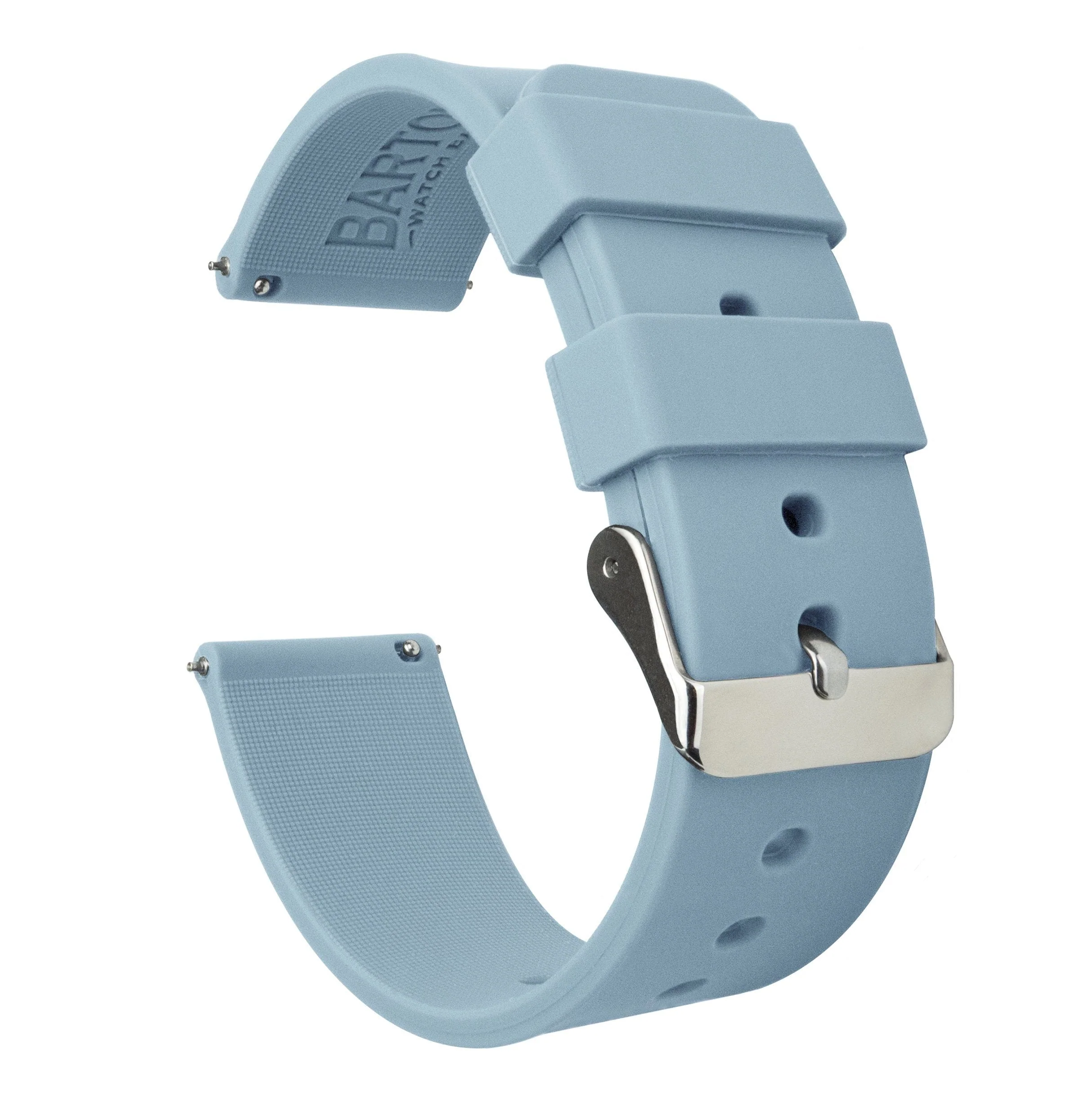 Omega Moonswatch Silicone Soft Blue Watch Band