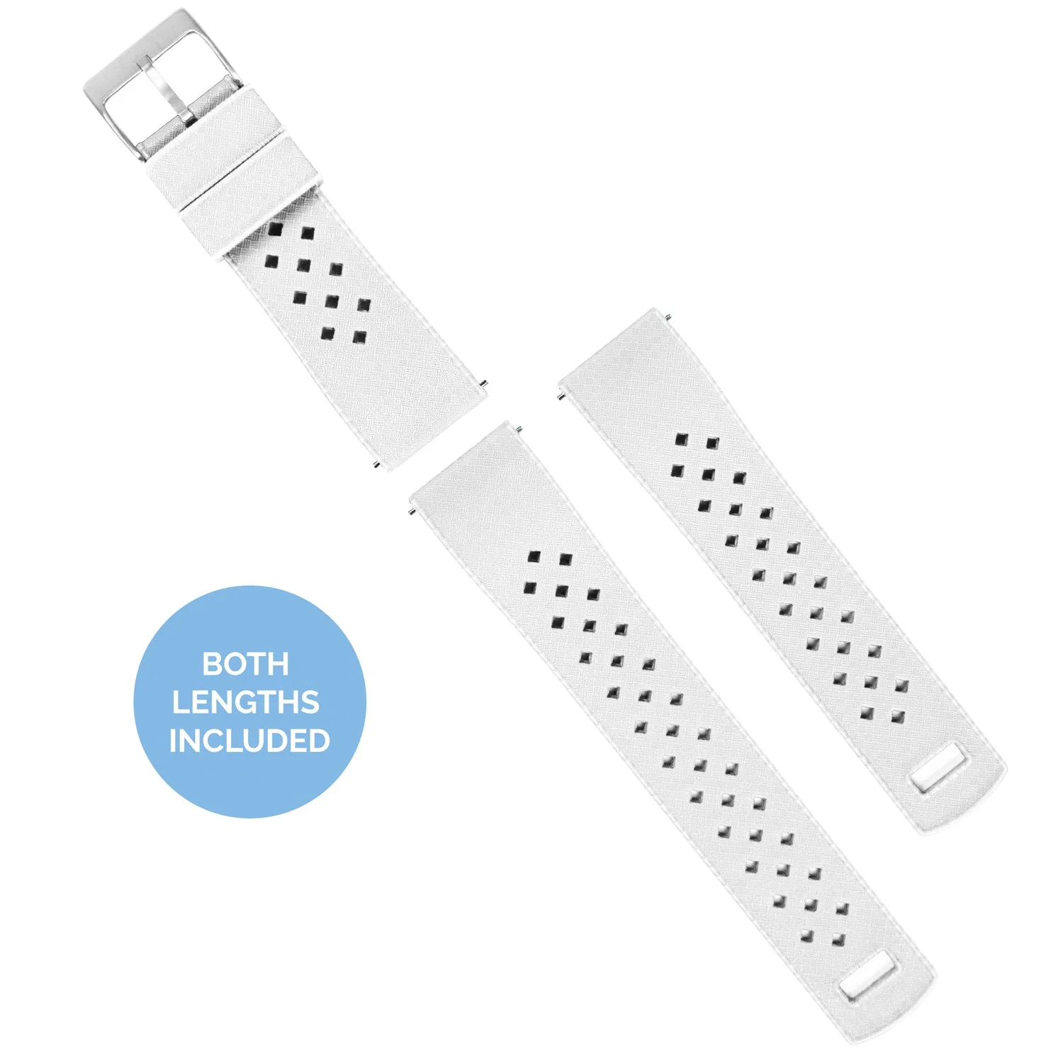 Omega Moonswatch Tropical Style White Watch Band - Image 3