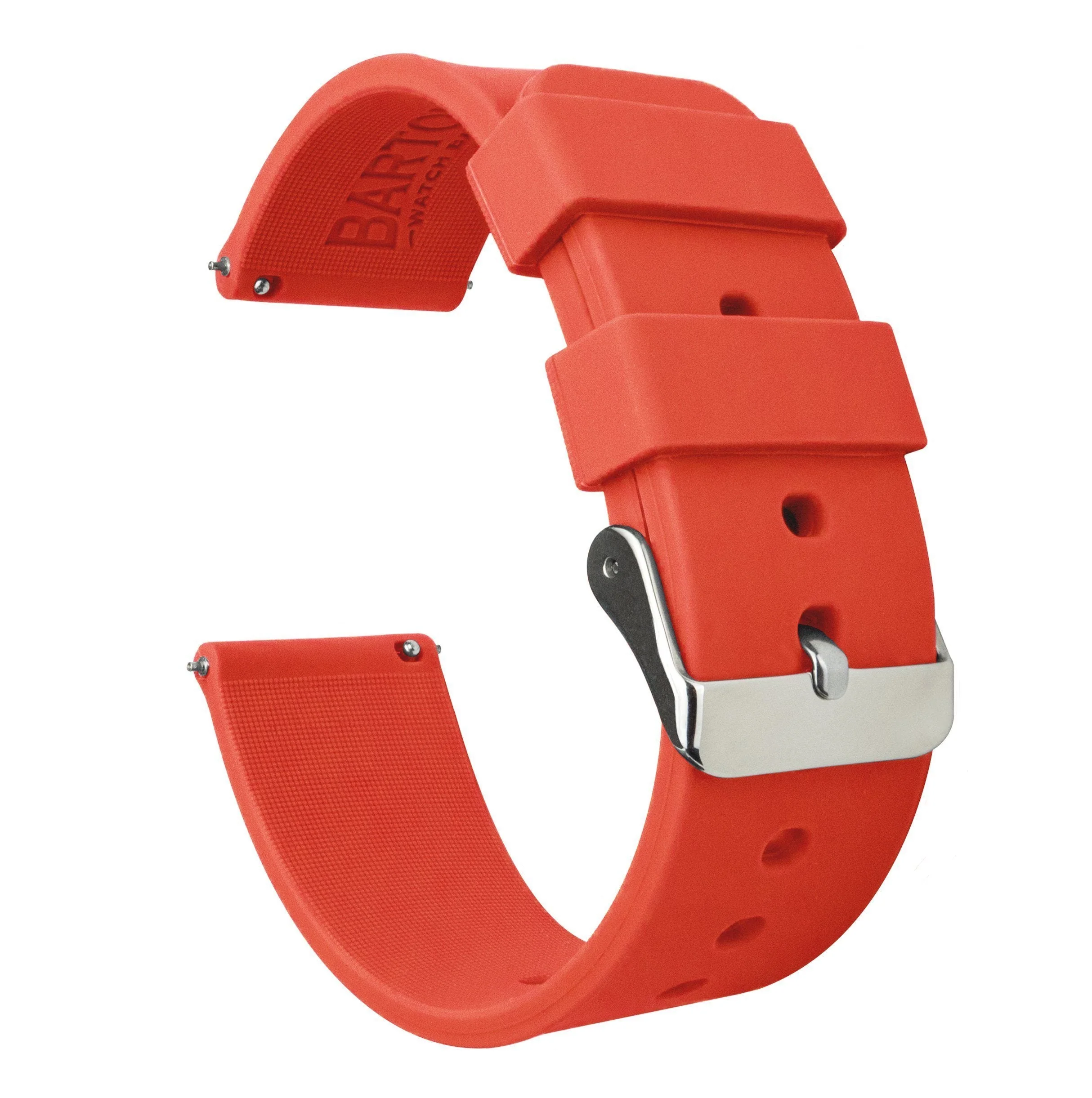 Roarange Quick Release Silicone Rubber 22mm Watch Band