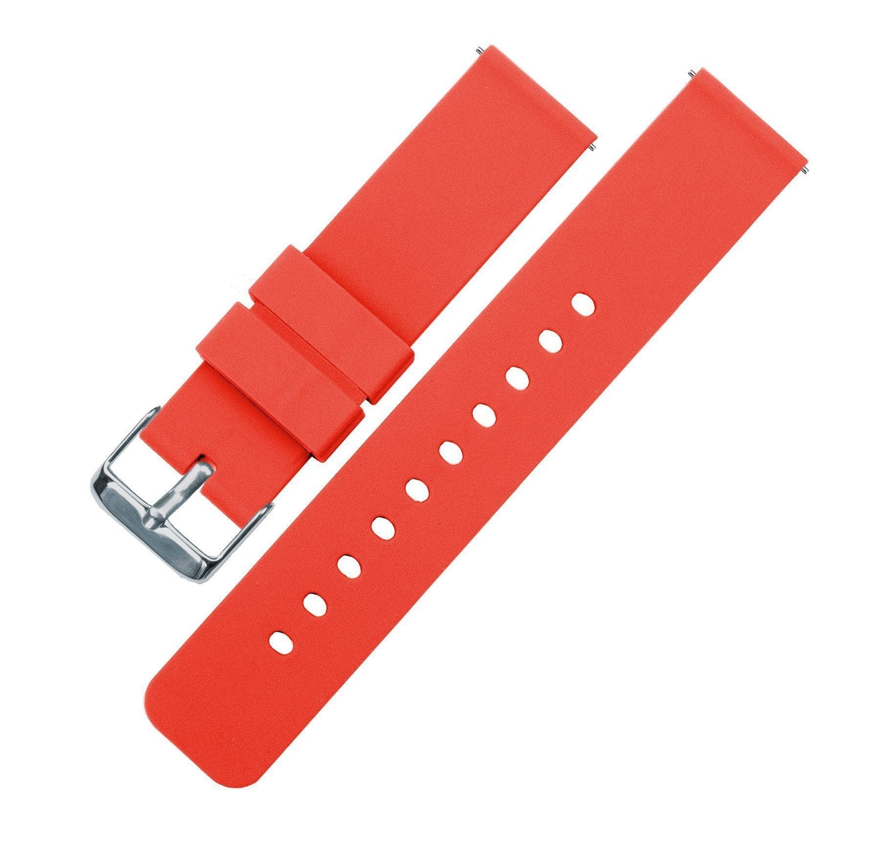 Roarange Quick Release Silicone Rubber 22mm Watch Band - Image 2