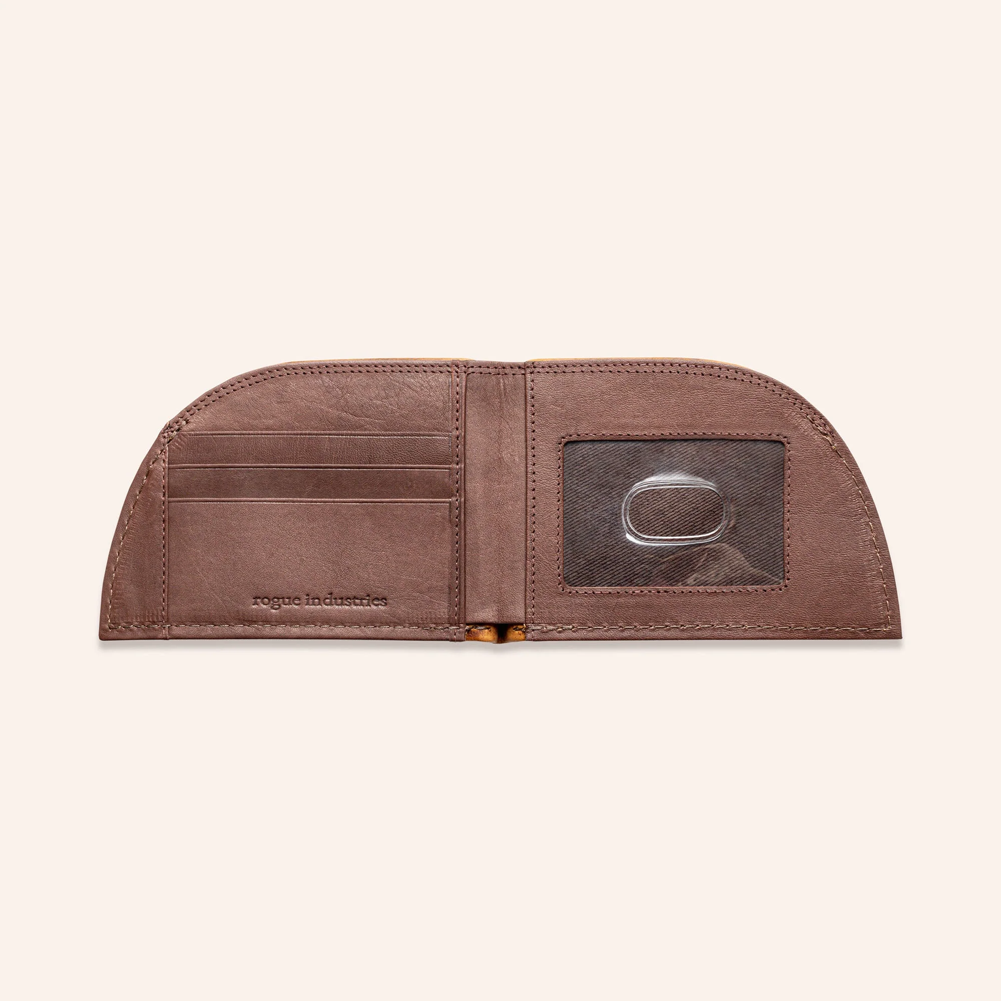 Front Pocket Wallet in Moose Leather - Image 8