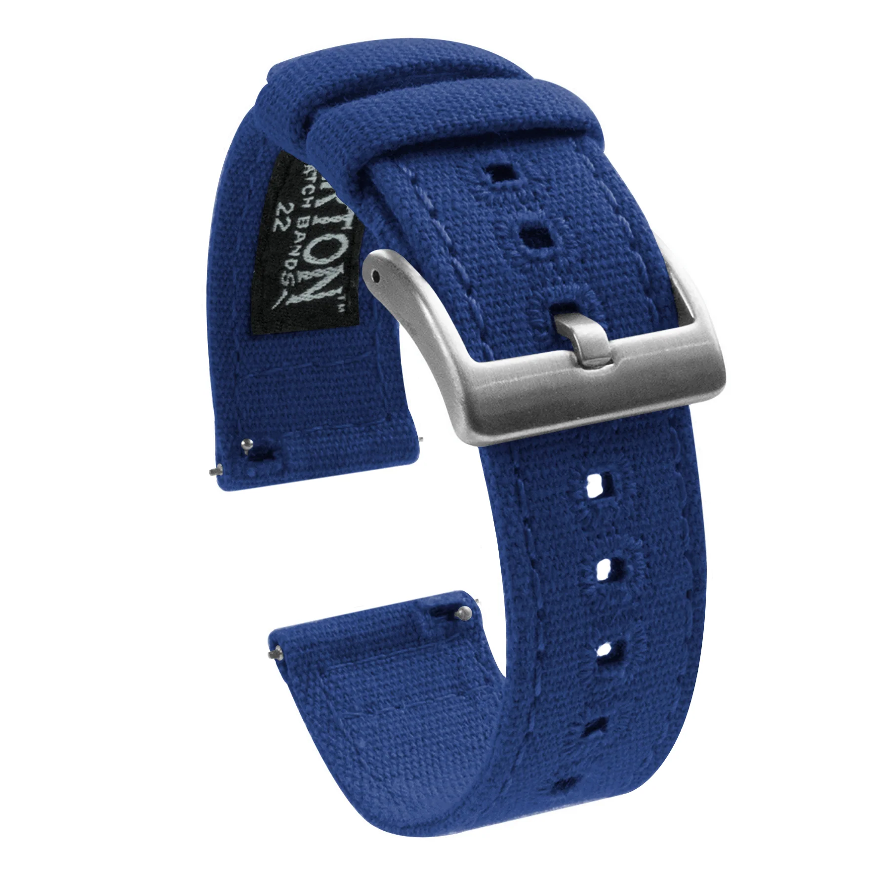 Royal Blue Crafted Canvas Watch Band