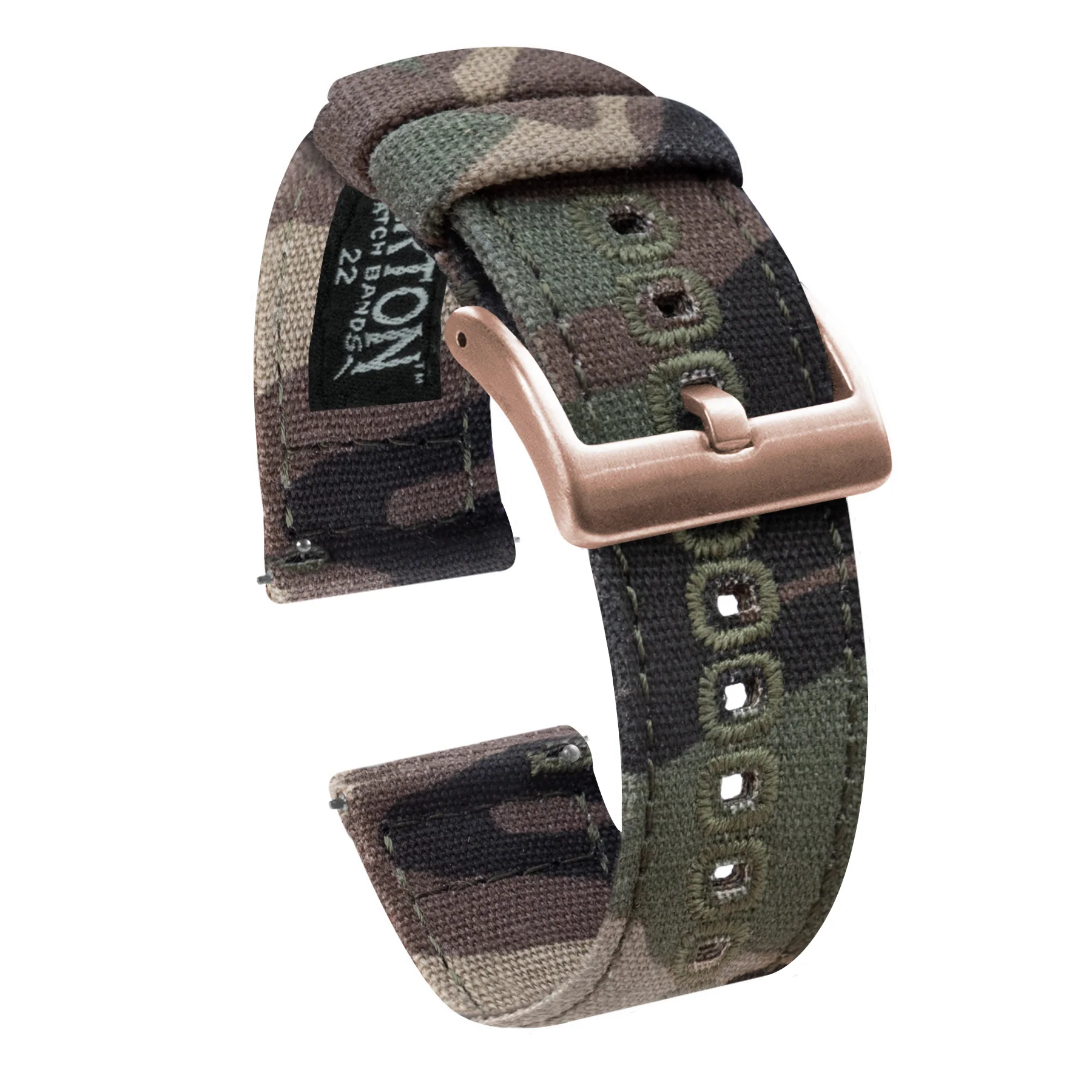 Samsung Galaxy Watch Active Camouflage Canvas Watch Band - Image 5