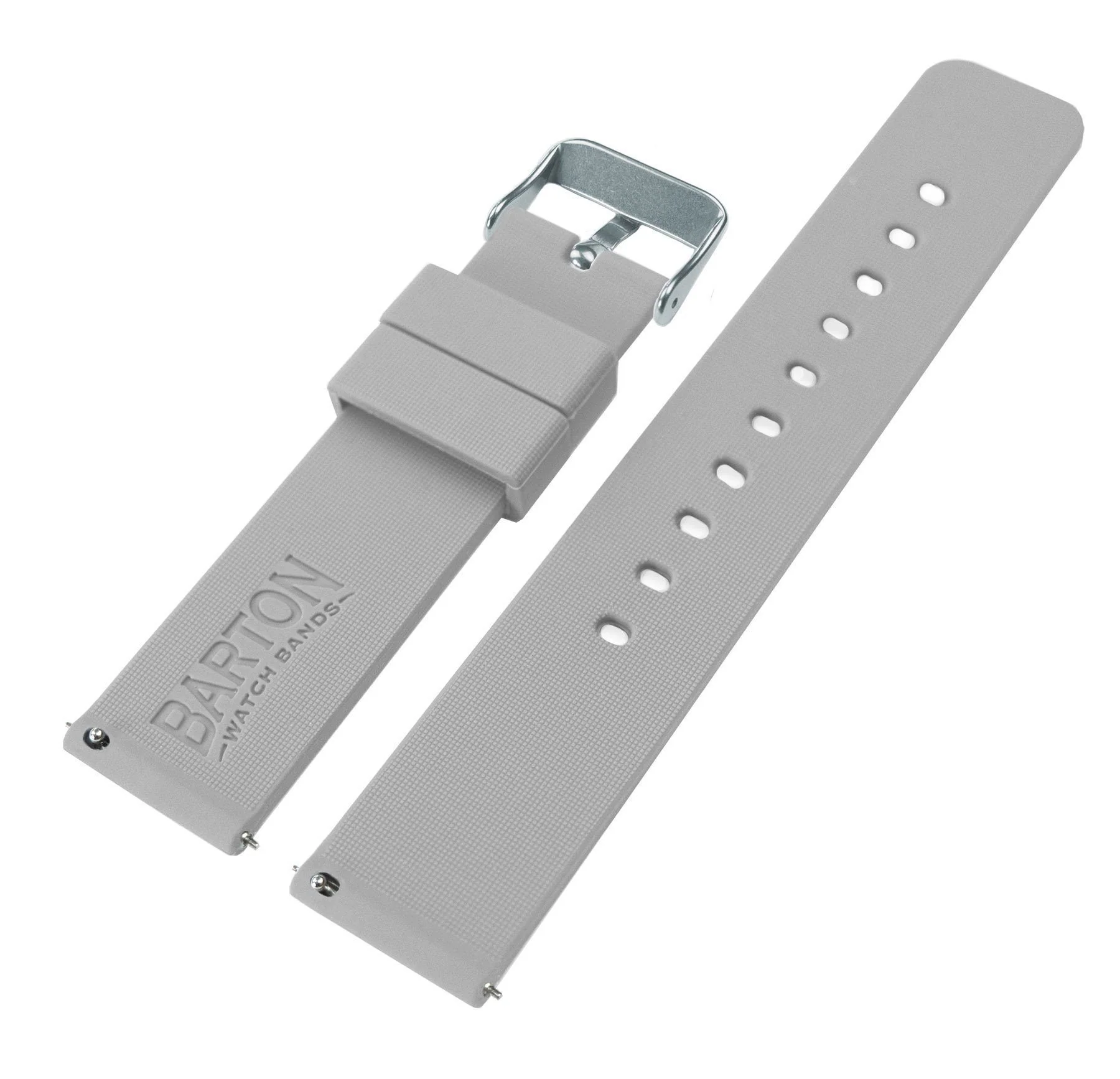 Samsung Galaxy Watch Active Silicone Cool Grey Watch Band - Image 5