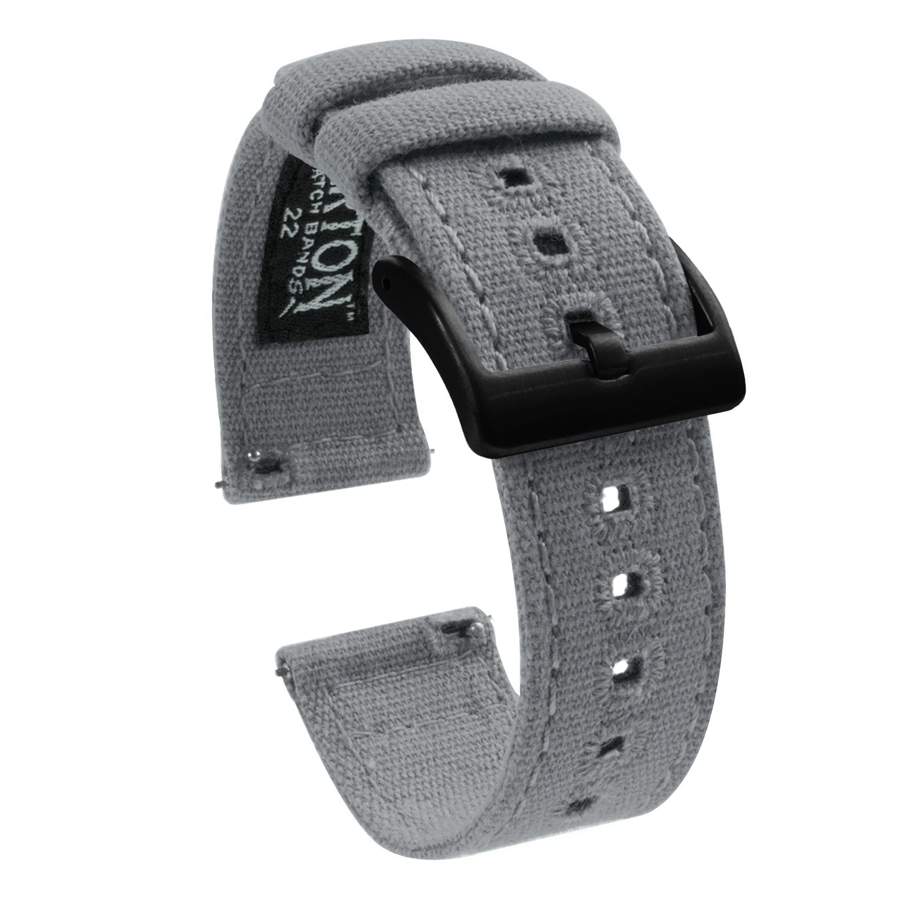 Samsung Galaxy Watch4 Cool Grey Canvas Watch Band - Image 2