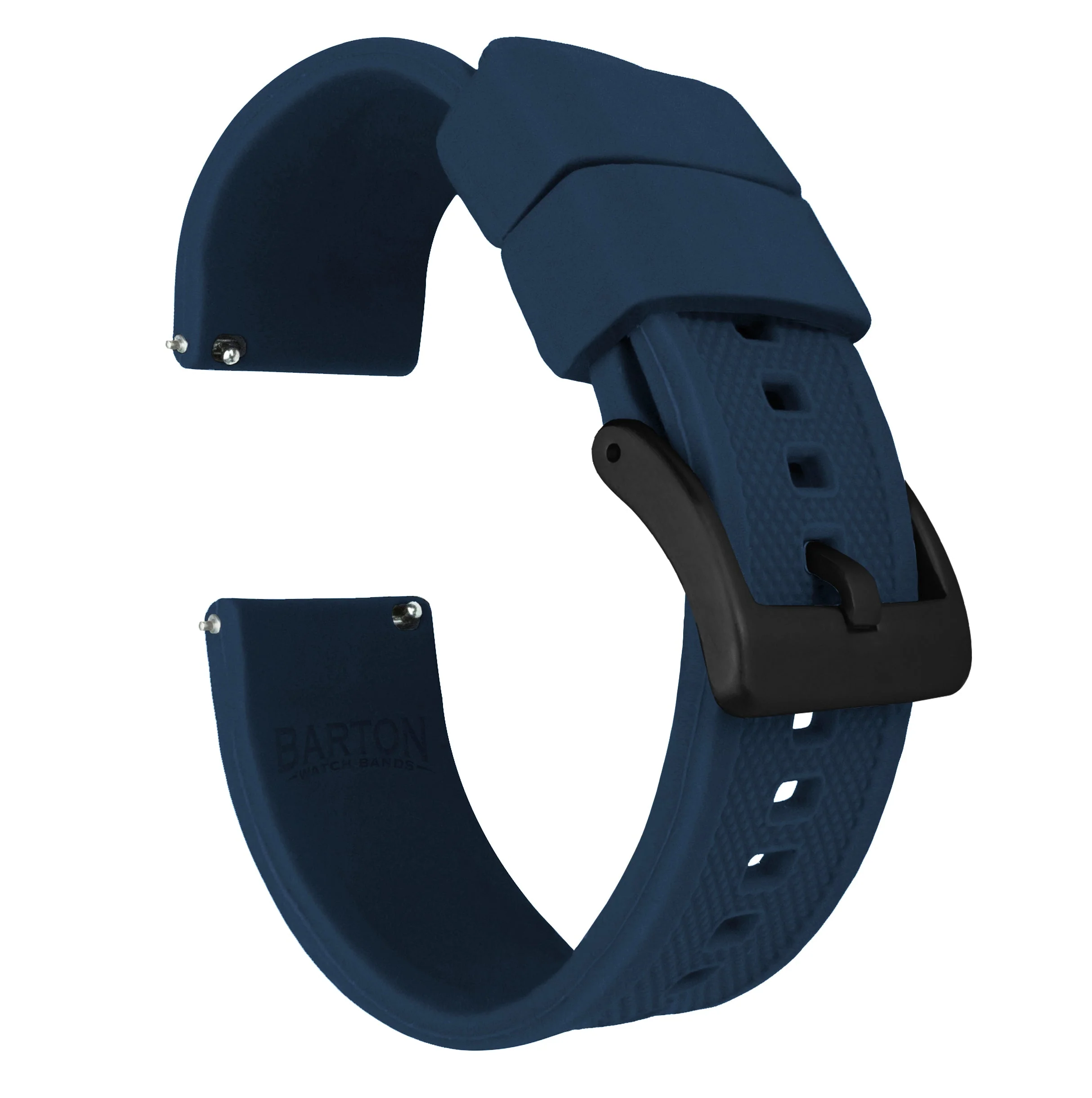 Samsung Galaxy Watch6 Fkm Rubber Navy Blue Watch Band - Image 2