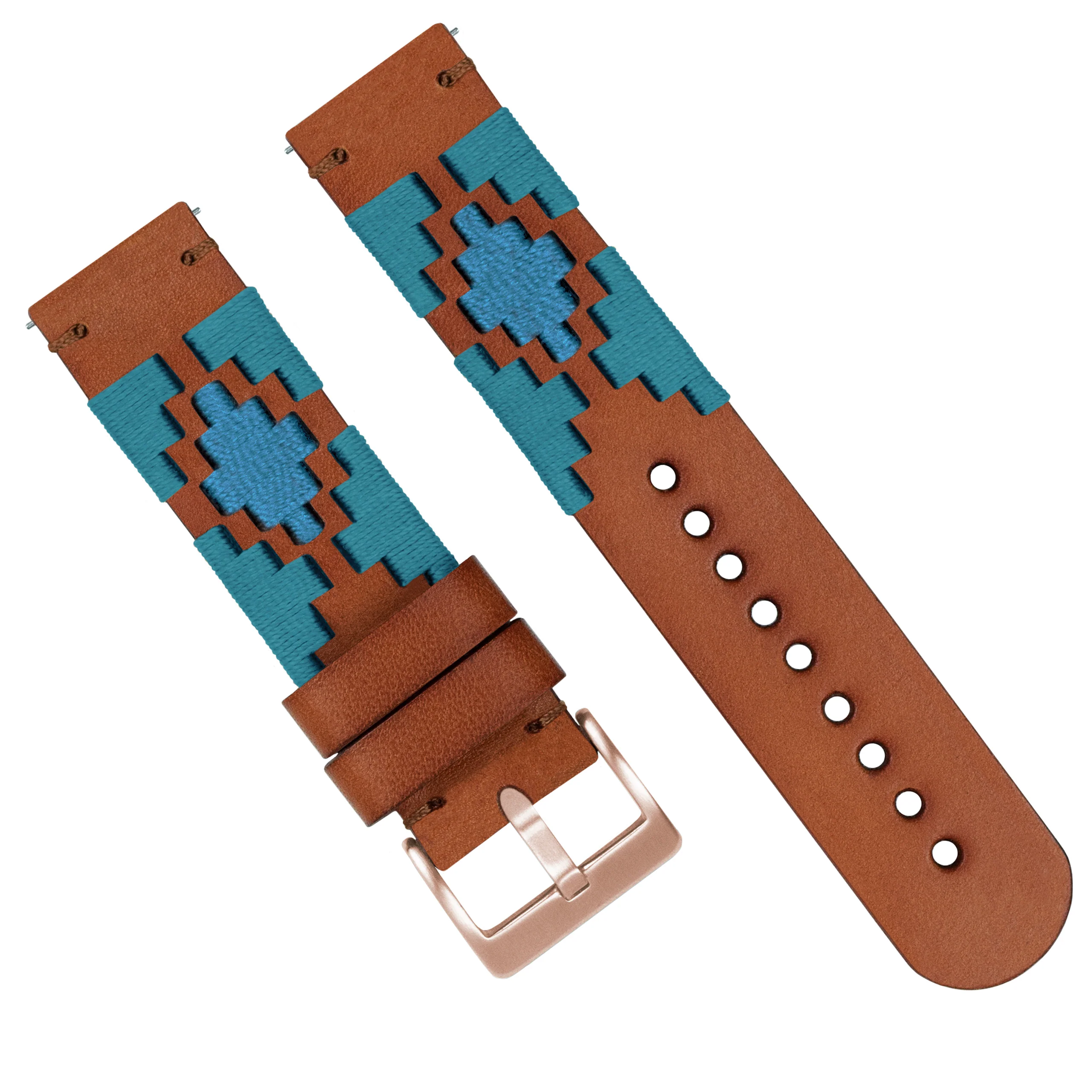 Turquoise Sky Gaucho Watch Band - Image 8