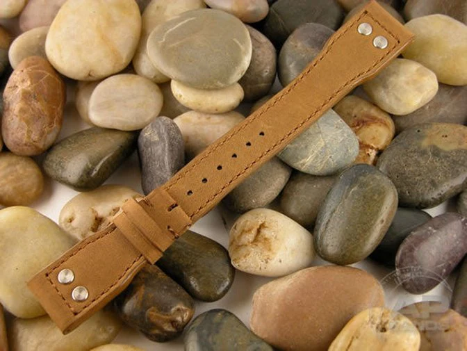 Vintage Suede Leather For IWC Big Pilot Deployant - Image 3